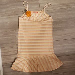 90s style stripe dress